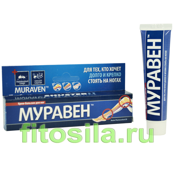 Муравен® Крем-бальзам для ног, 44 мл