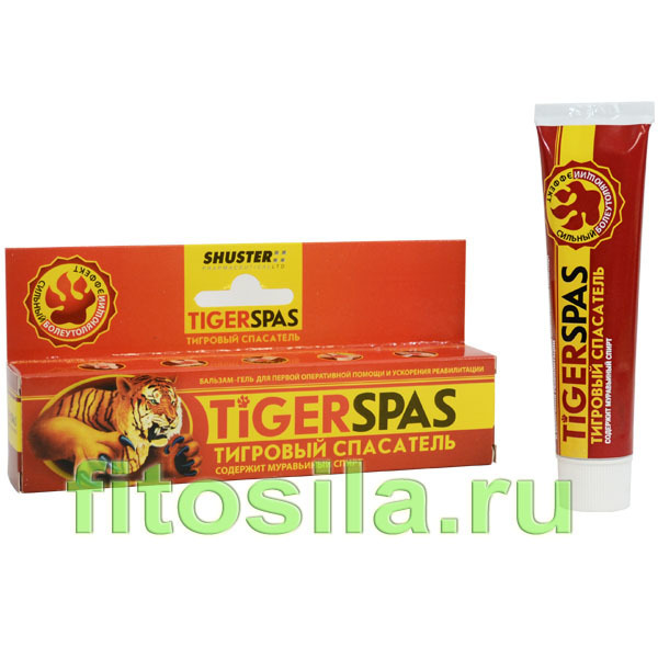 Тигровый спасатель TIGERSPAS® бальзам-гель, 44 мл