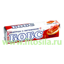 Бобс "Лесные ягоды" с витамином "С" леденцы от кашля - БАД, 35 г, 10 шт.