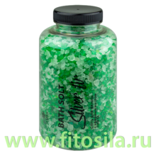 Соль для ванны в банке с эфирным маслом Пихта 500гр ± 30г  (Silver fir) Fabrik Cosmetology