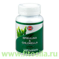 Спирулина+Хлорелла, 120 таблеток Dr.Mybo БАД