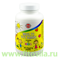 Мультивитаминный комплекс (со вкусом клубники), 30 пастилок БАД Dr.Mybo