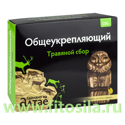 Травяной сбор Алтайский "Общеукрепляющий" 100 г, ТМ  "Фарм-продукт" ** Срок до 04,2026