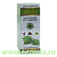 Шампунь Питание и защита Амла Шикакай с мыльным орехом 200 мл "Дэй Ту Дэй Кэр"