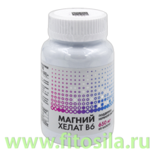 Магний хелат В6 (Magnesium Chelate В6) № 60 капс. БАД Витамер