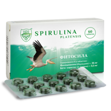 Spirulina – Fitosila Dietary Supplement, № 60 caps. х 0,35 г