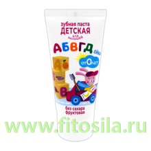 Зубная паста детская "Страна сказок" "Без сахара". 50 гр.