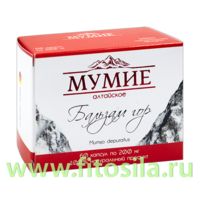Мумиё очищенное Бальзам Гор 60 капсул х 0,2 гр