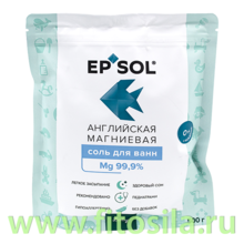 Соль английская магниевая (эпсома) для ванн EPSOL Baby (ЭПСОЛЬ Бейби), doy-pack 500г