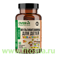Жевательные пастилки Мультивитамины со вкусом манго для детей 60 штук (OVERVit) БАД
