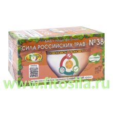 Фиточай "Сила российских трав" №38: от запоров, БАД, 20 ф/п х 1,5 г