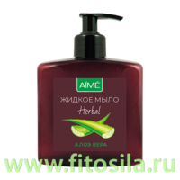 Жидкое мыло "AIME" "Алоэ вера". (дозатор) 300 мл