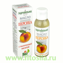 Персика гидрофильное масло с гиалуроновой кислотой, 100 мл, фл.